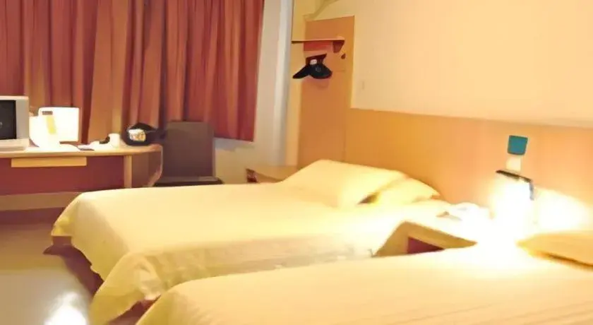 Bed in Jinjiang Inn Shaoxing Shengli West Road Luxun Hometown Bed in Jinjiang Inn Shaoxing Shengli West Road Luxun Hometown