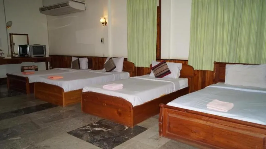 Bed in Champa Residence Hotel