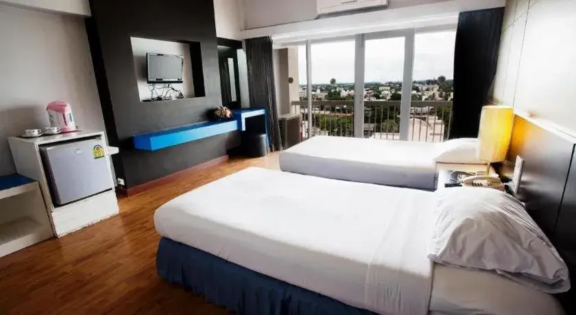 Bed in Pailyn Phitsanulok Hotel Bed in Pailyn Phitsanulok Hotel