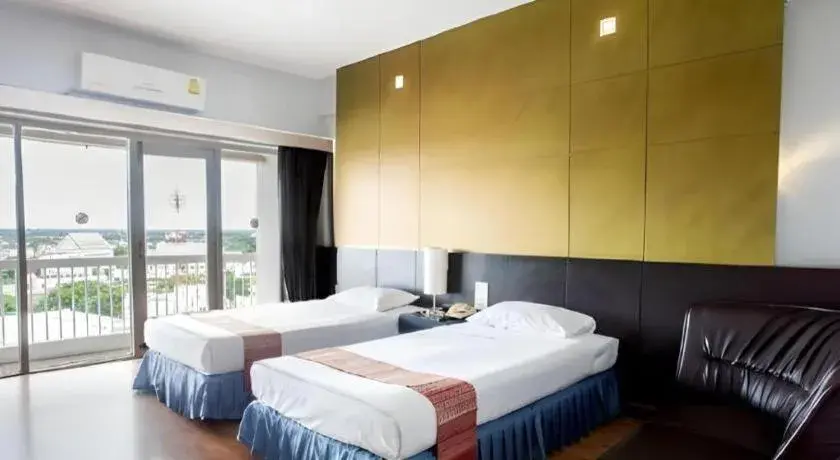 Bed in Pailyn Phitsanulok Hotel Bed in Pailyn Phitsanulok Hotel