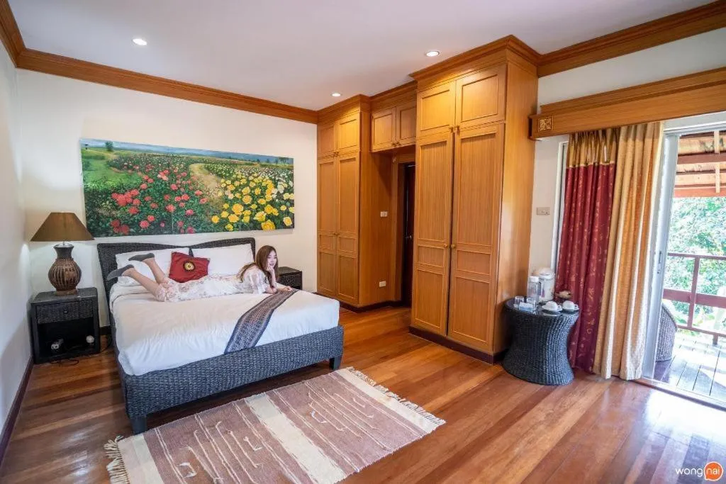 Bed in Tao Garden Health Spa & Resort