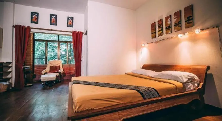 Bed in Tao Garden Health Spa & Resort