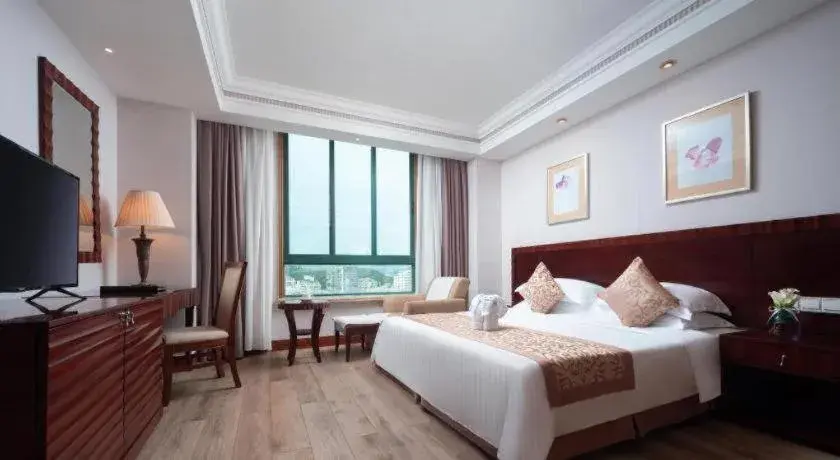 Bed in Sanya Baohong Hotel Bed in Sanya Baohong Hotel