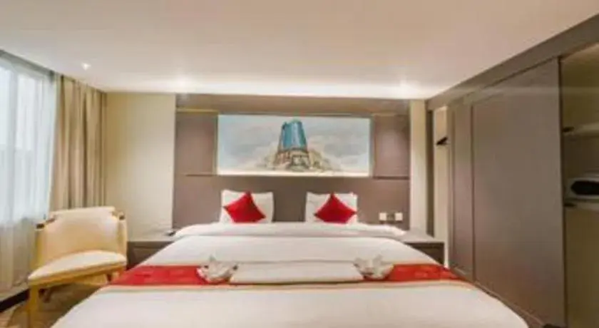 Bed in Hermes Palace Hotel Medan Bed in Hermes Palace Hotel Medan