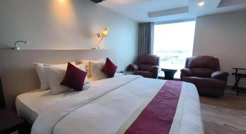 Bed in Hermes Palace Hotel Medan Bed in Hermes Palace Hotel Medan