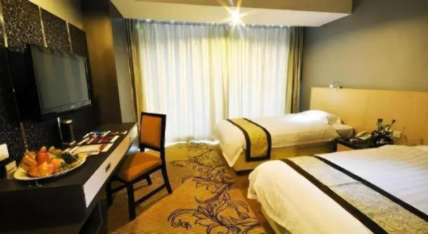 Bed in Hermes Palace Hotel Medan Bed in Hermes Palace Hotel Medan