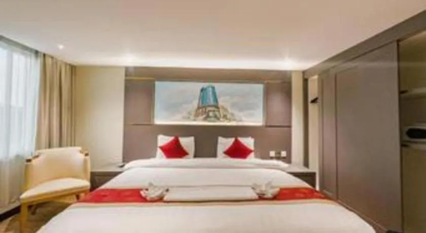 Bed in Hermes Palace Hotel Medan