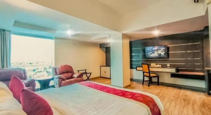 Bed in Hermes Palace Hotel Medan Bed in Hermes Palace Hotel Medan