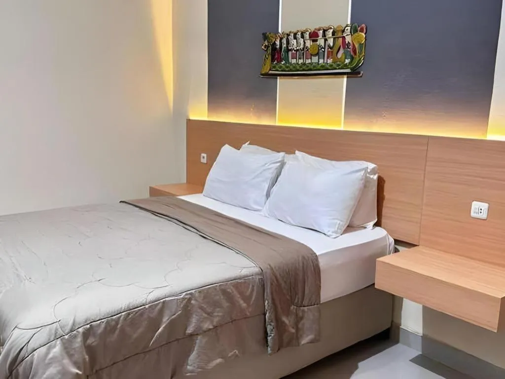 Bed in Hotel Augusta Garut