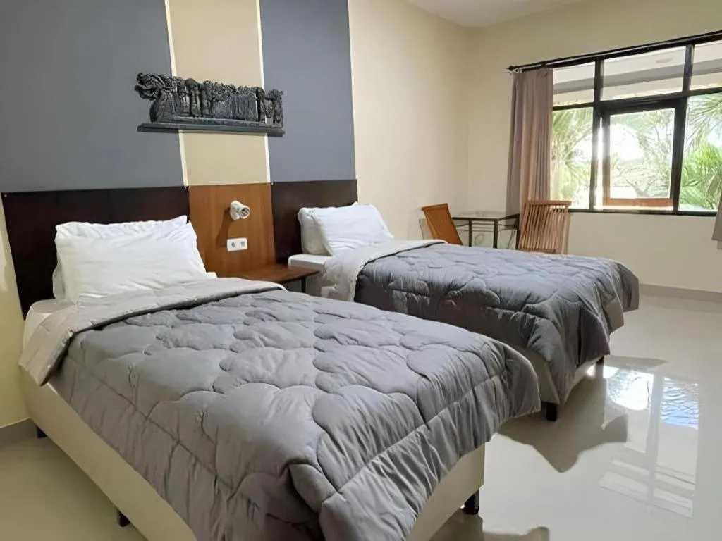 Bed in Hotel Augusta Garut