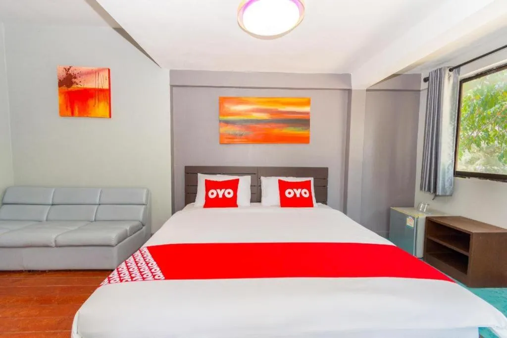 Bed in OYO 884 Baan Sang Chan Cha-am