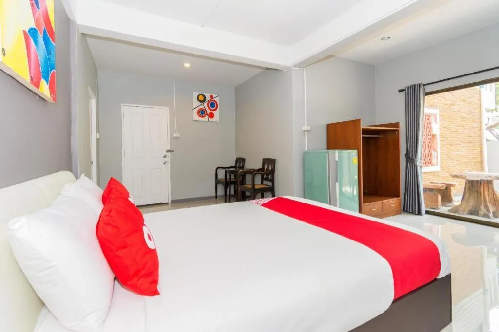 Bed in OYO 884 Baan Sang Chan Cha-am