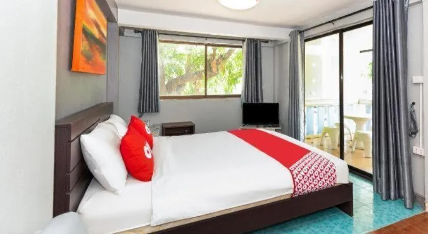 Bed in OYO 884 Baan Sang Chan Cha-am