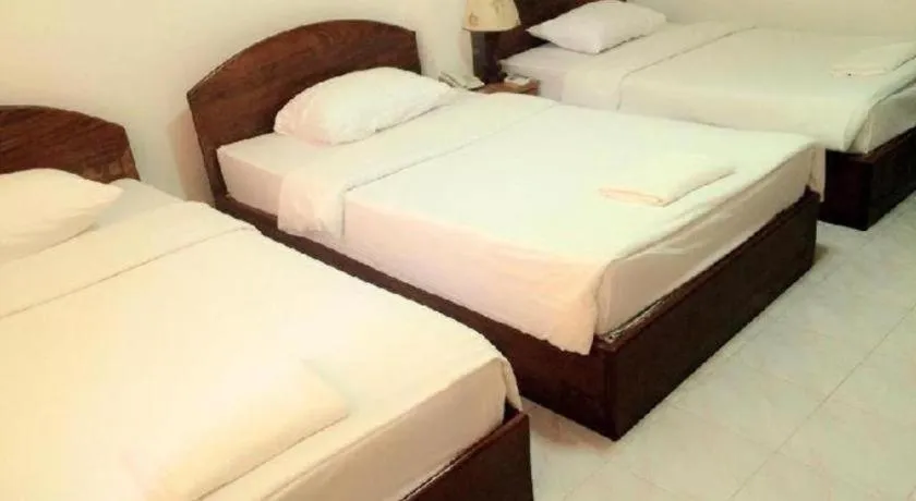 Bed in Saysamphanh Hotel