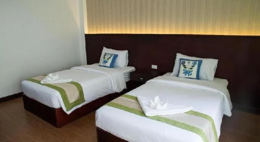 Bed in Saysamphanh Hotel