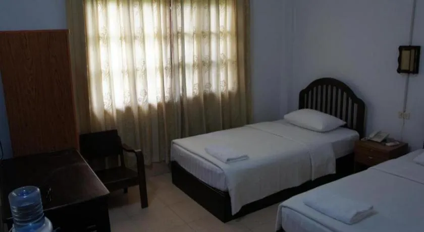 Bed in Saysamphanh Hotel