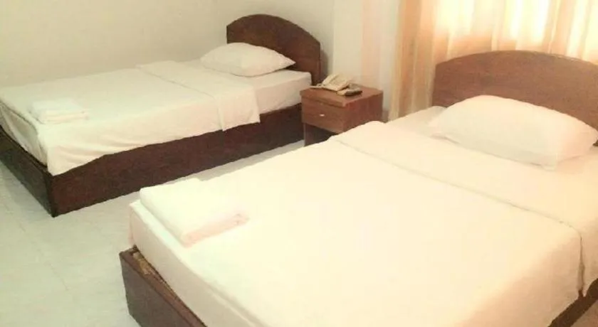 Bed in Saysamphanh Hotel
