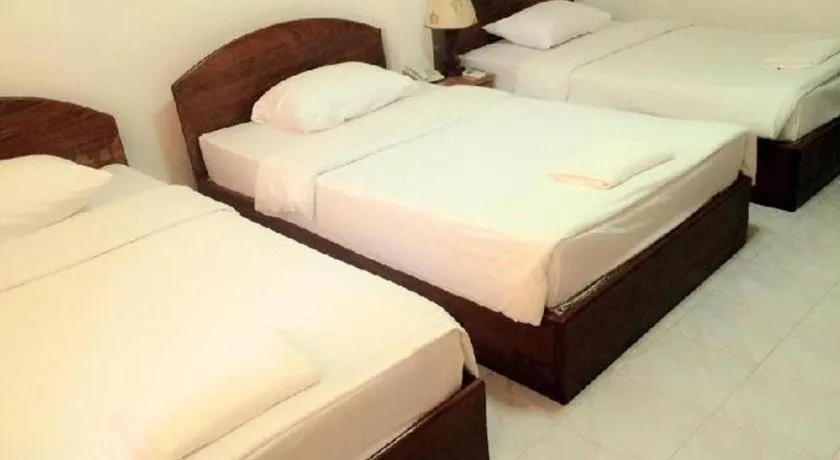 Bed in Saysamphanh Hotel