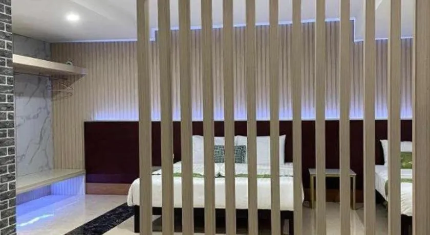 Bed in Saysamphanh Hotel