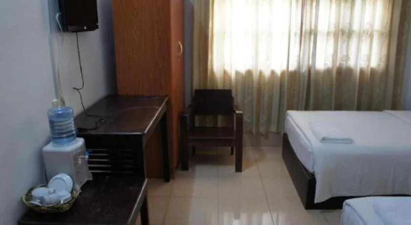 Bed in Saysamphanh Hotel