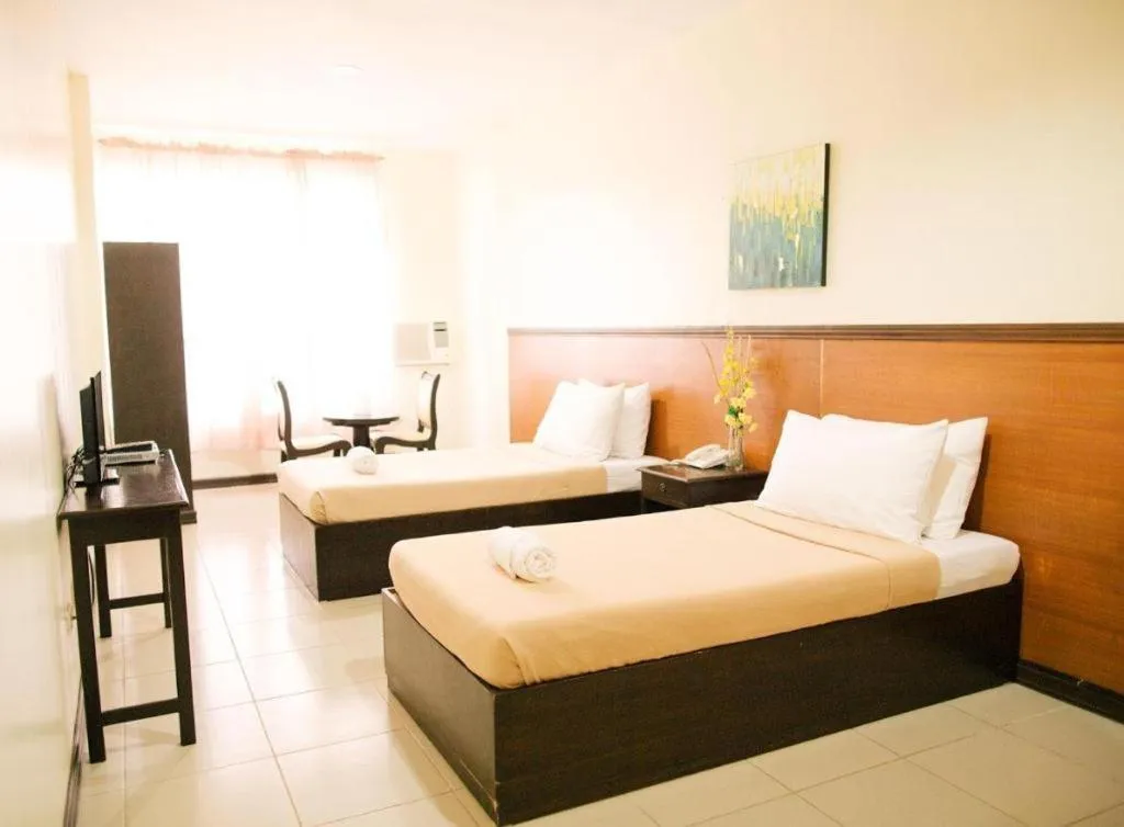 Bed in Ati-Atihan Festival Hotel