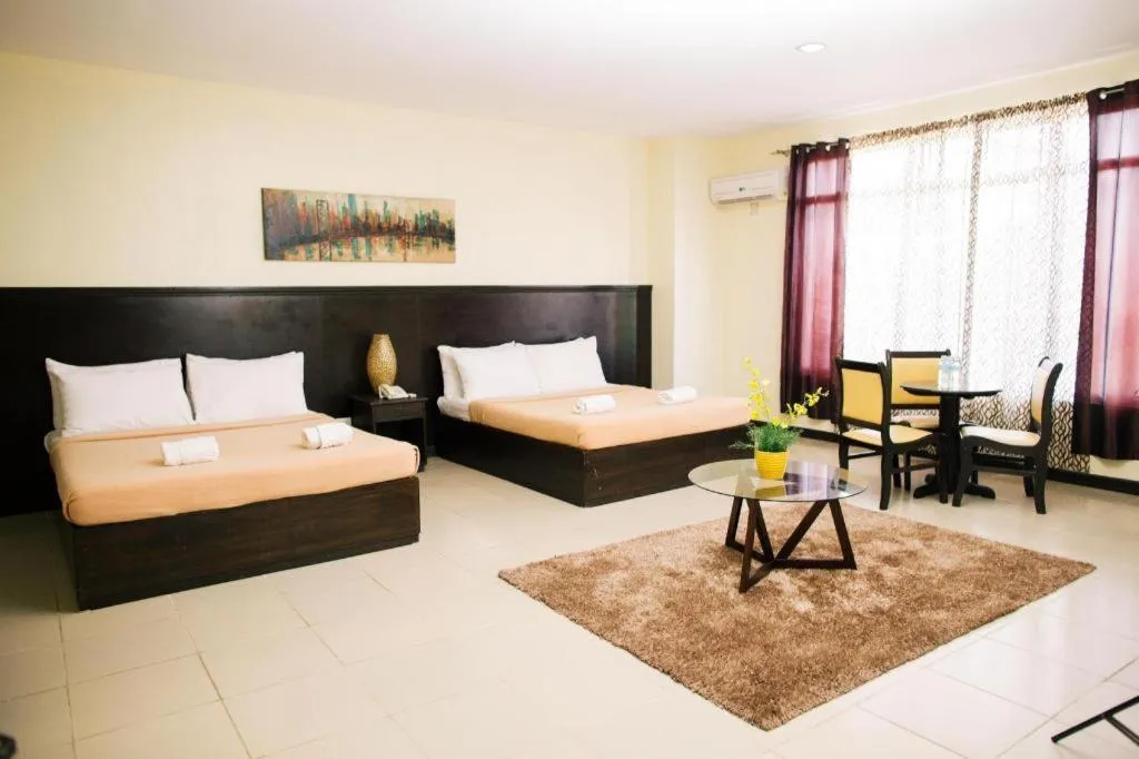 Bed in Ati-Atihan Festival Hotel