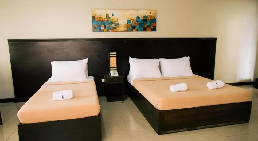 Bed in Ati-Atihan Festival Hotel