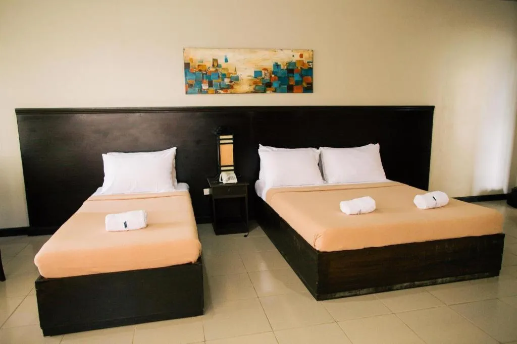 Bed in Ati-Atihan Festival Hotel