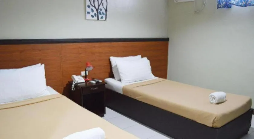 Bed in Ati-Atihan Festival Hotel