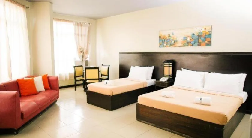 Bed in Ati-Atihan Festival Hotel