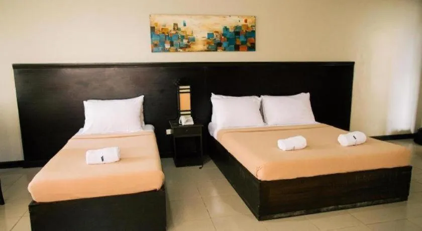 Bed in Ati-Atihan Festival Hotel