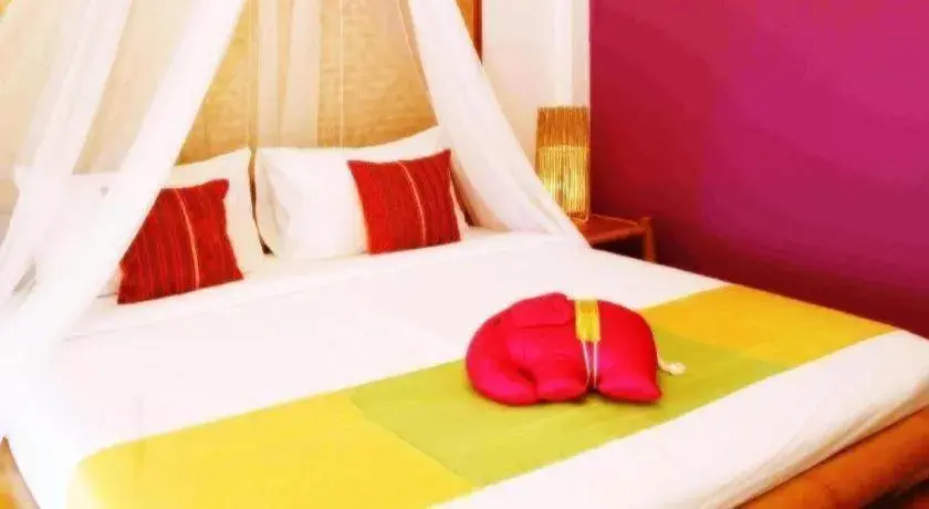Bed in Him Naam Pai Resort Bed in Him Naam Pai Resort