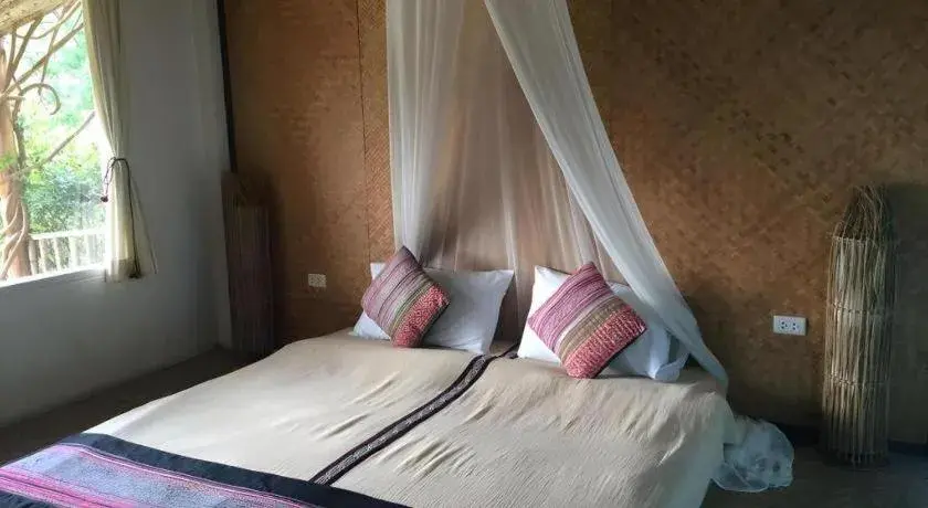 Bed in Him Naam Pai Resort Bed in Him Naam Pai Resort