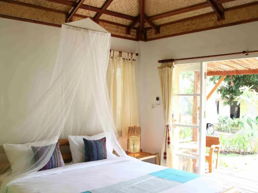 Bed in Him Naam Pai Resort Bed in Him Naam Pai Resort