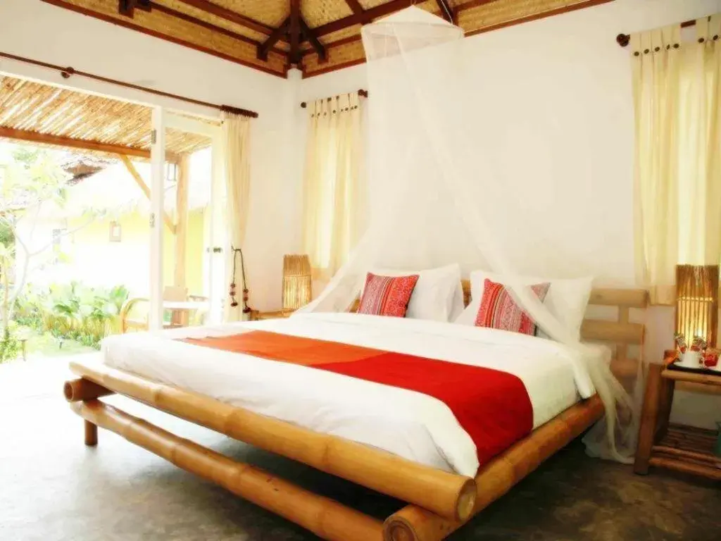 Bed in Him Naam Pai Resort Bed in Him Naam Pai Resort