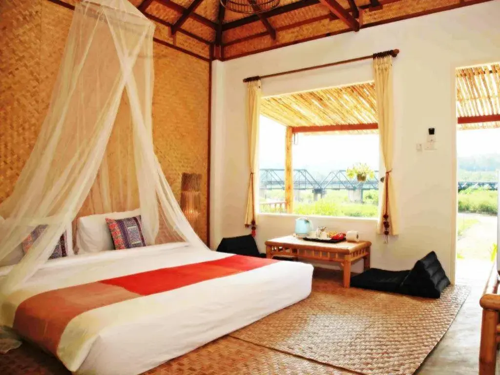 Bed in Him Naam Pai Resort Bed in Him Naam Pai Resort