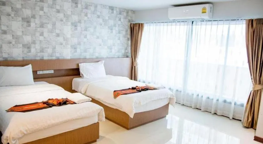 Bed in Huay Kaew Palace 1 Hotel