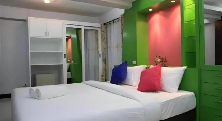 Bed in Huay Kaew Palace 1 Hotel