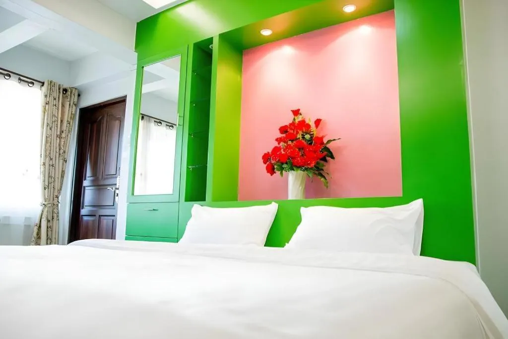 Bed in Huay Kaew Palace 1 Hotel