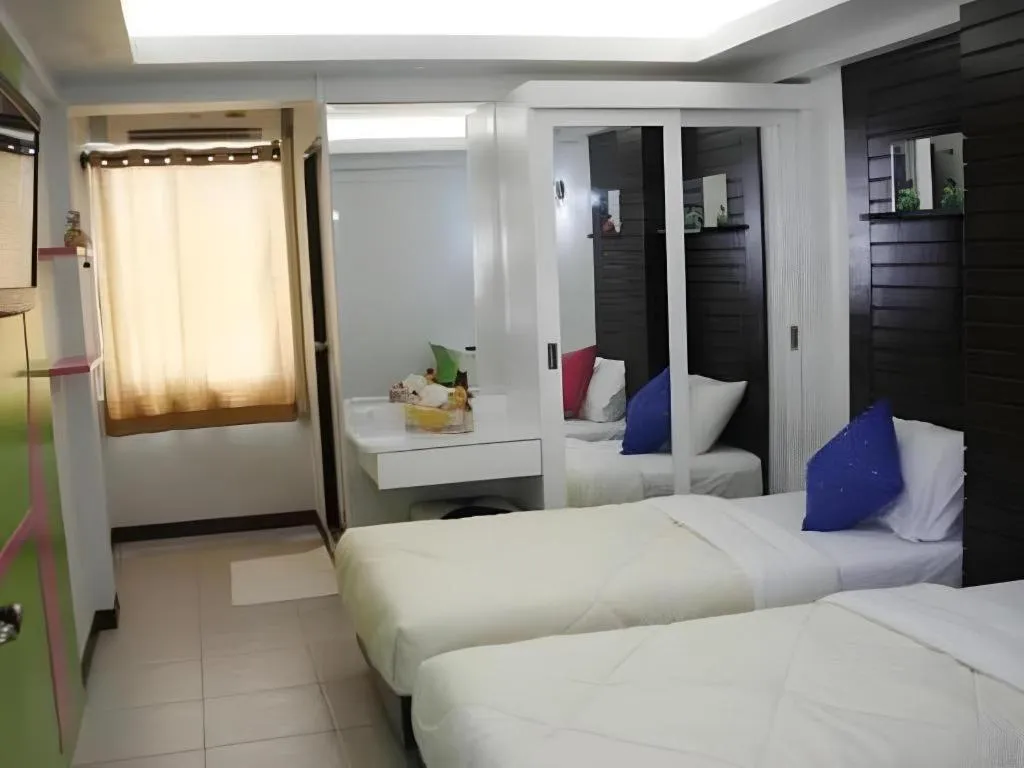 Bed in Huay Kaew Palace 1 Hotel