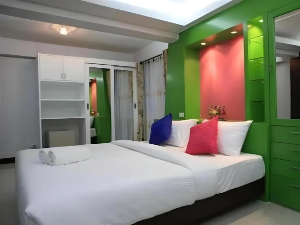 Bed in Huay Kaew Palace 1 Hotel