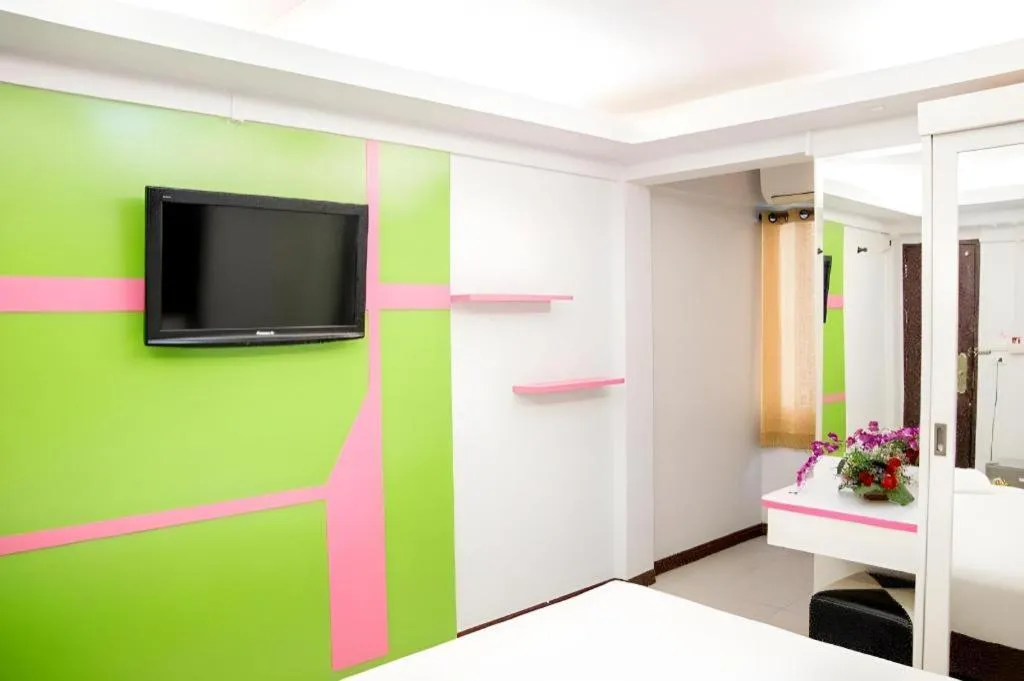 Bed in Huay Kaew Palace 1 Hotel