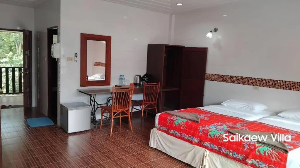 Bed in Saikaew Villa