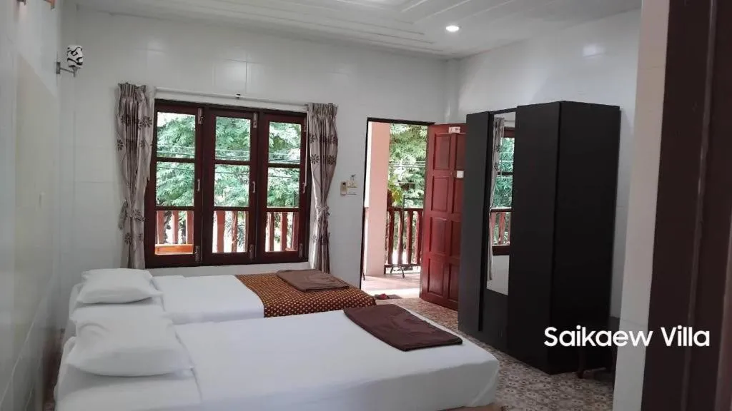 Bed in Saikaew Villa