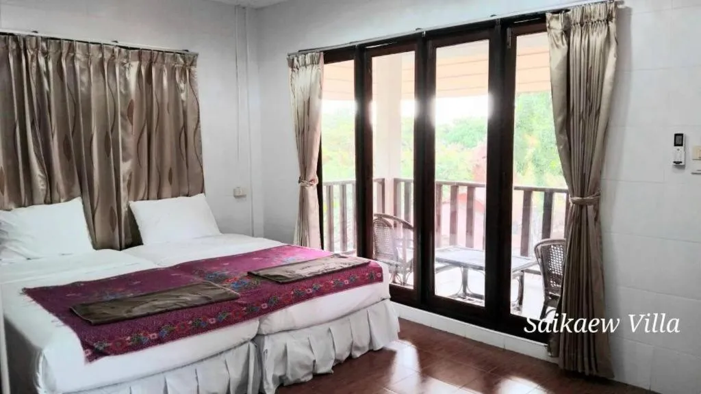 Bed in Saikaew Villa