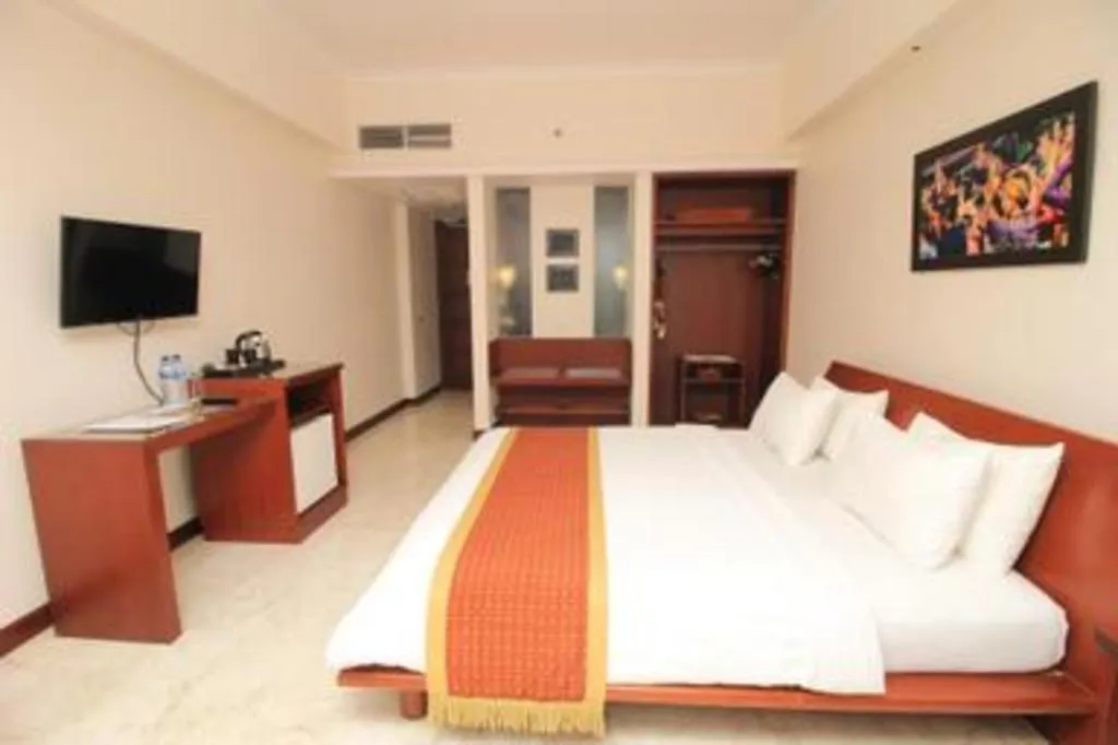 Bed in Grand Surya Hotel Kediri