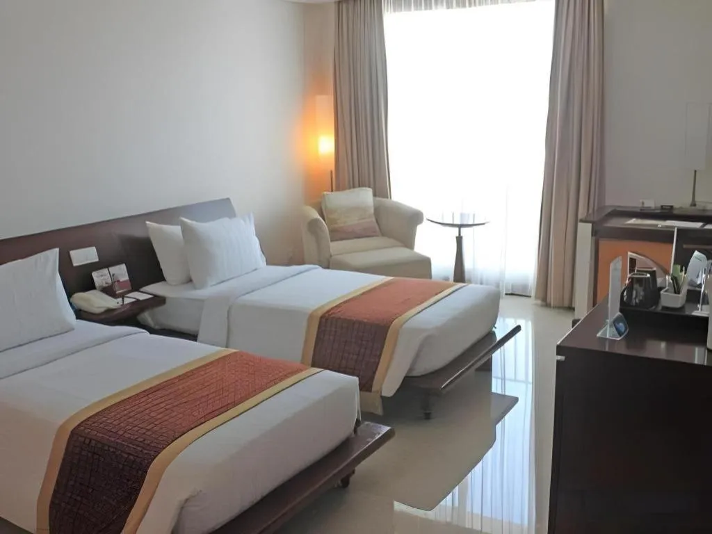 Bed in Grand Surya Hotel Kediri