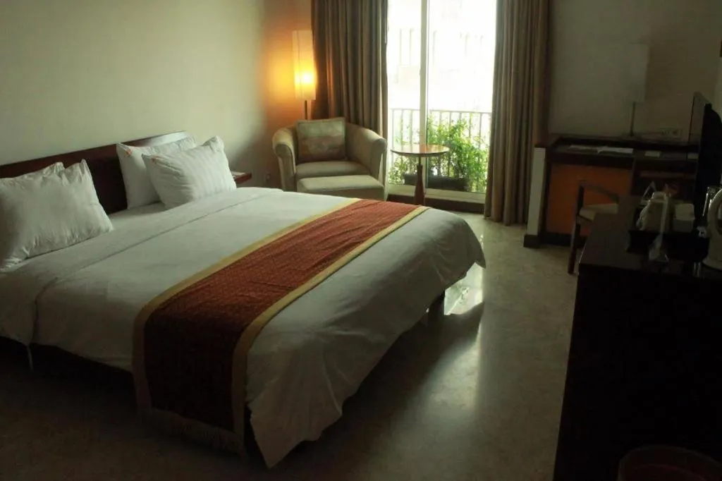 Bed in Grand Surya Hotel Kediri
