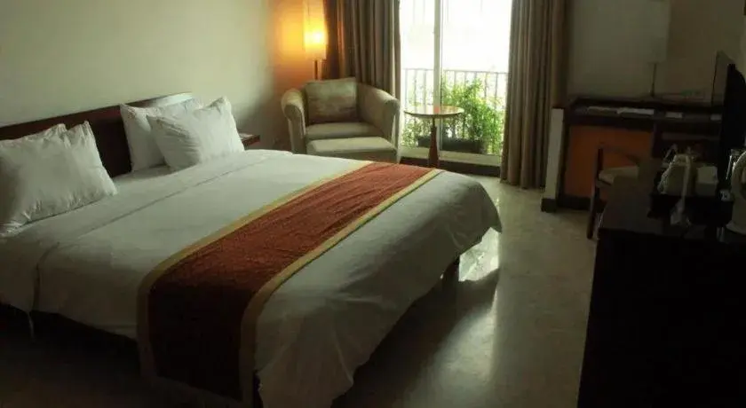 Bed in Grand Surya Hotel Kediri Bed in Grand Surya Hotel Kediri