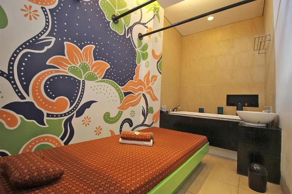 Bed in Grand Surya Hotel Kediri